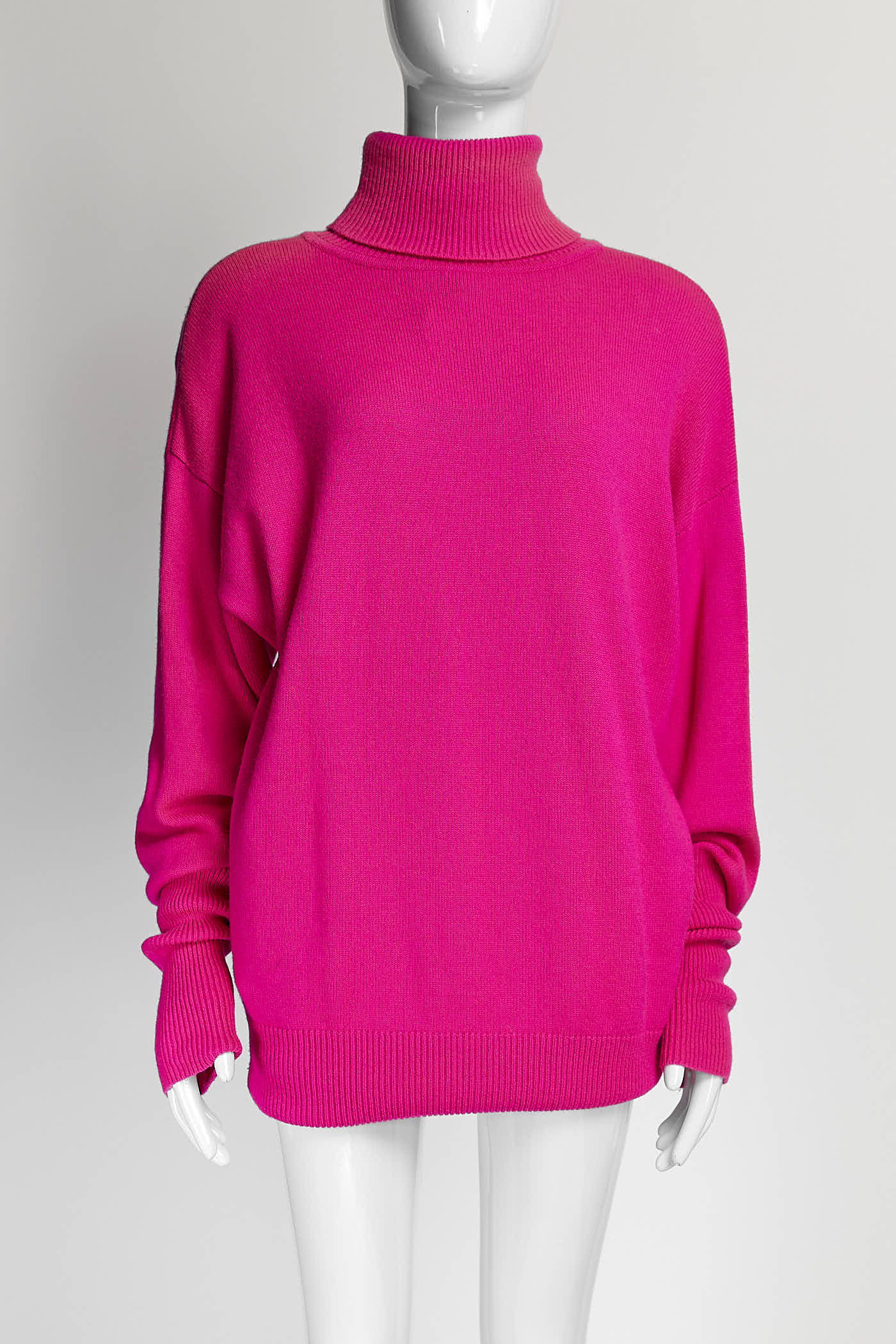 Victoria Beckham Pink Turtleneck Sweater 3