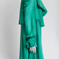 Viktor & Rilf Green Ruffled Dress 44