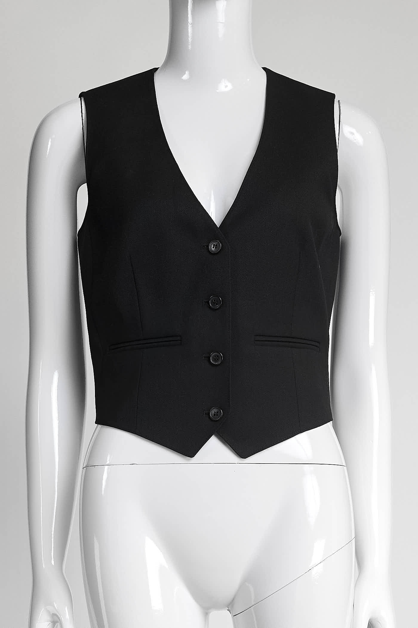 Wardrobe NYC Black Vest XS