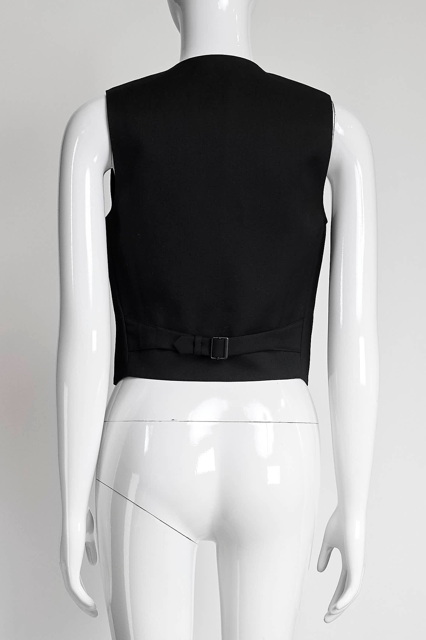 Wardrobe NYC Black Vest XS