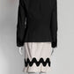 Yve Saint Laurent Black Blazer/Cream Skirt 38