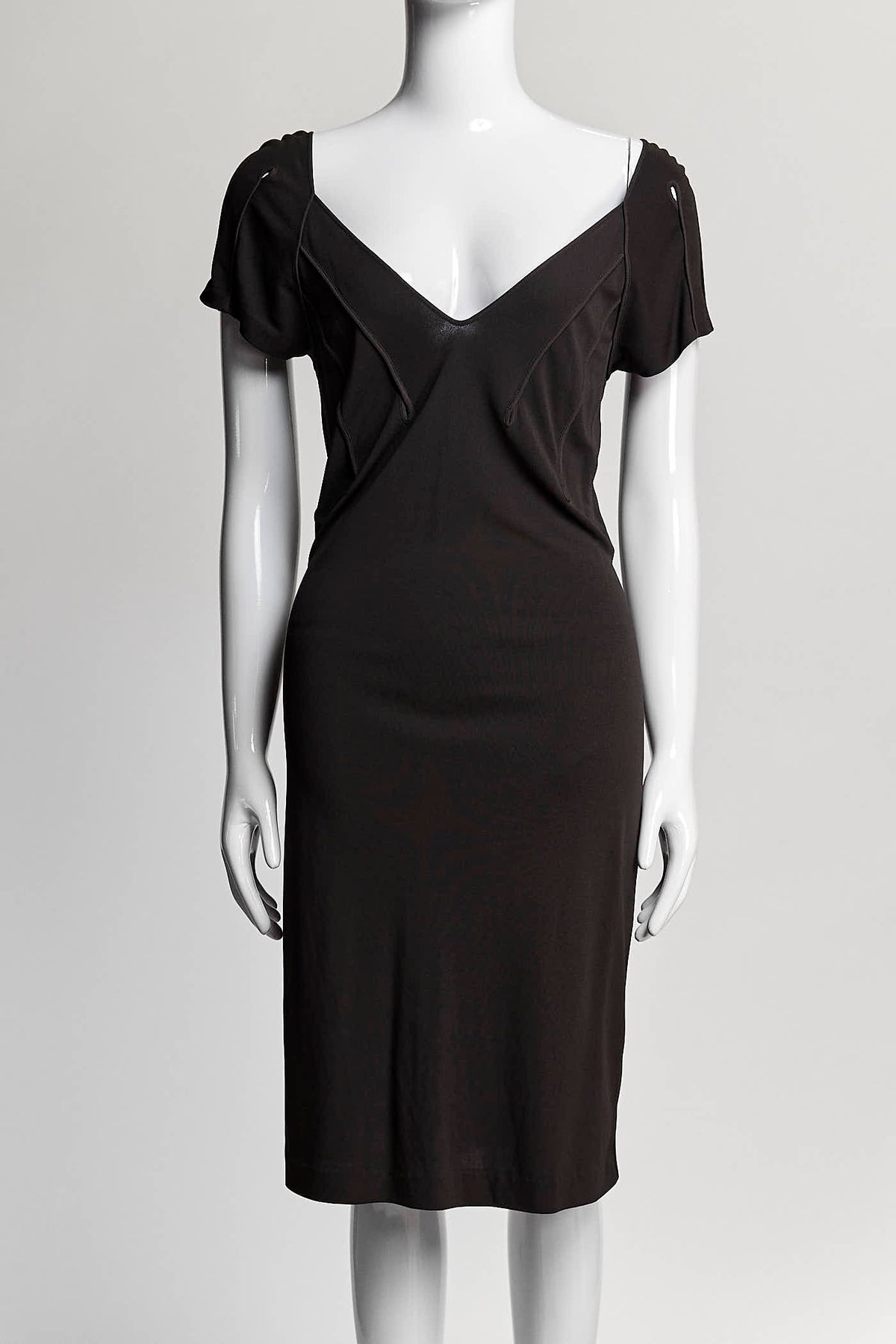 YveSaint Laurent Brown Dress M