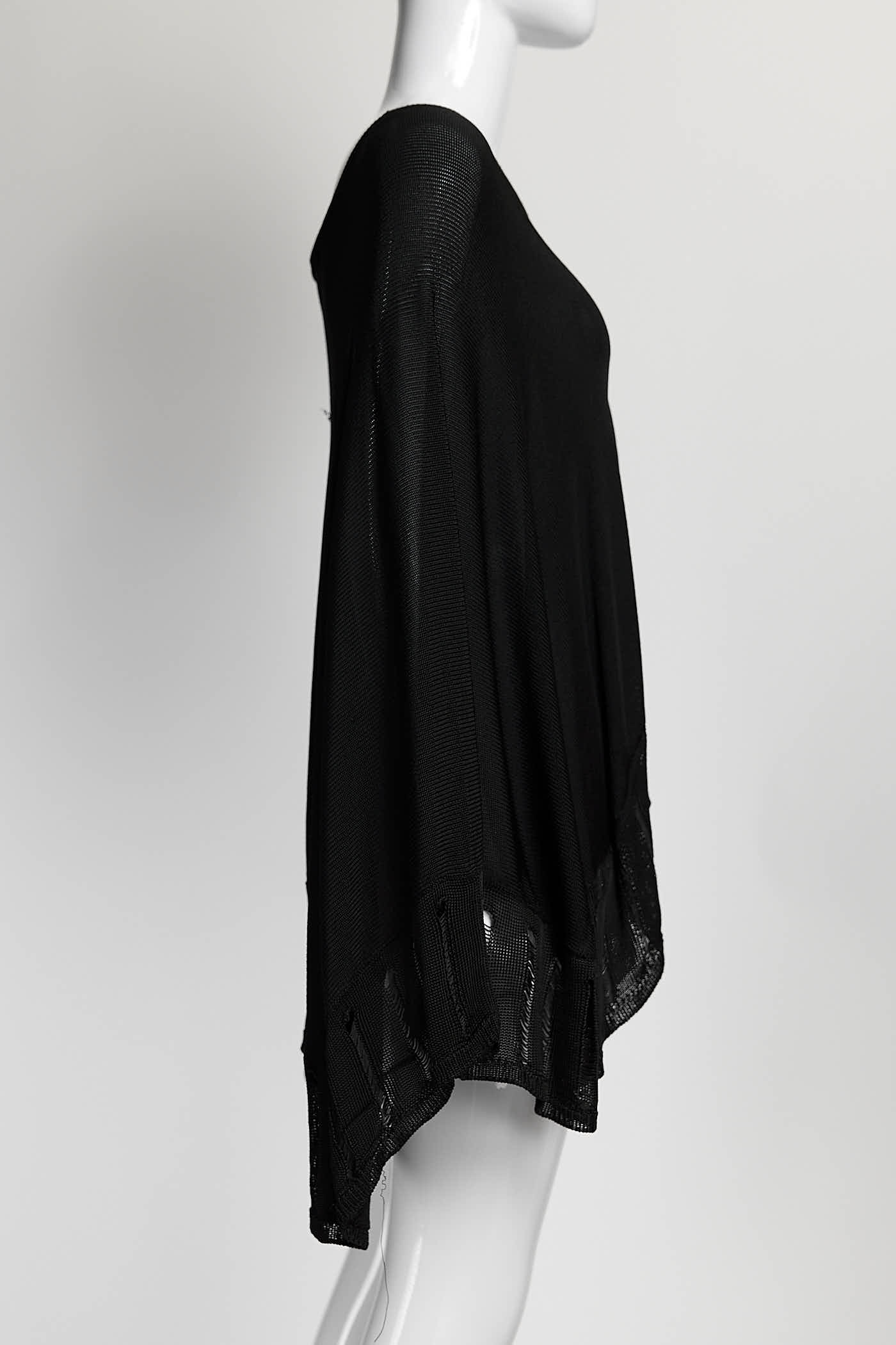 Yves Saint Laurent Black Knit Top M