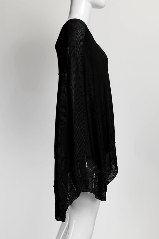 Yves Saint Laurent Black Knit Top M