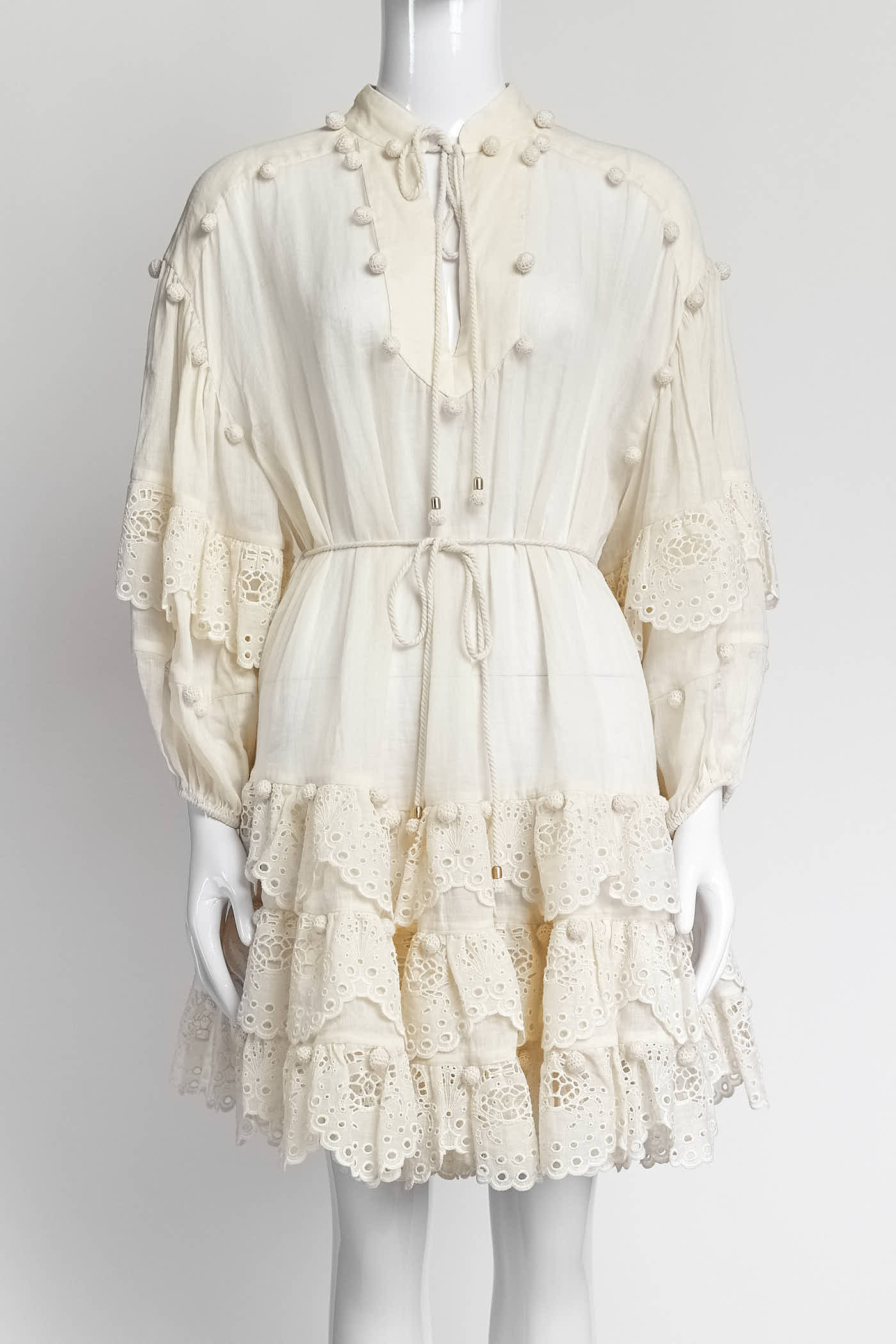 ZIMMERMANN Lyre Ruffled Mini Dress 1
