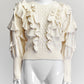 Zimmermann Cream Ruffled Sweater AU 2