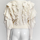 Zimmermann Cream Ruffled Sweater AU 2