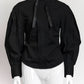 Zimmermann Black High Collar Blouse OP