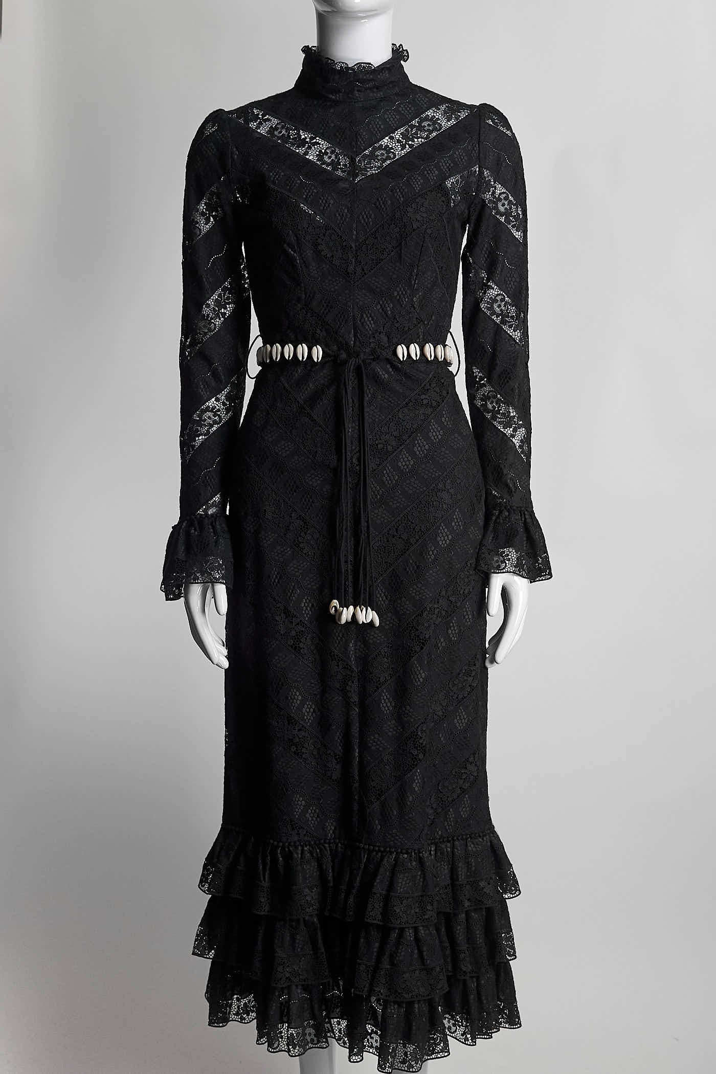 Zimmermann Black Veneto Perennial Dress AU1