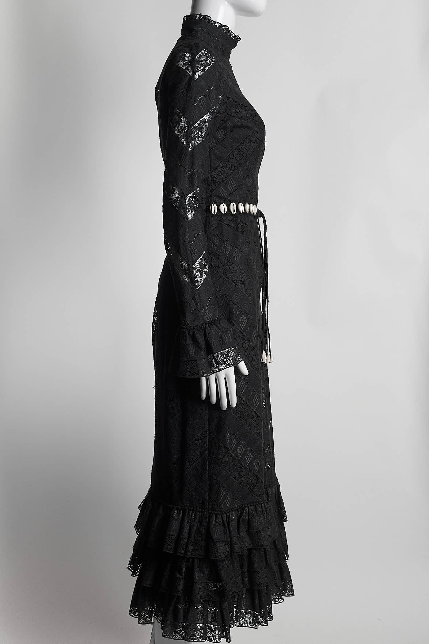 Zimmermann Black Veneto Perennial Dress AU1