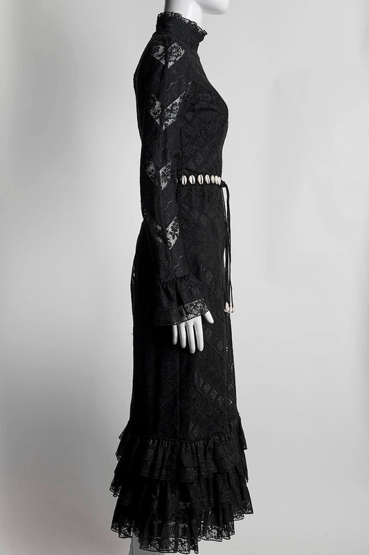 Zimmermann Black Veneto Perennial Dress AU1