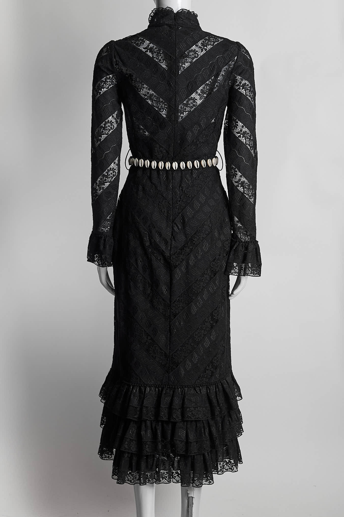 Zimmermann Black Veneto Perennial Dress AU1