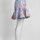 Zimmermann Blue Floral Print Skirt OP