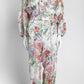 Zimmermann Floral Linen White Jumpsuit 0