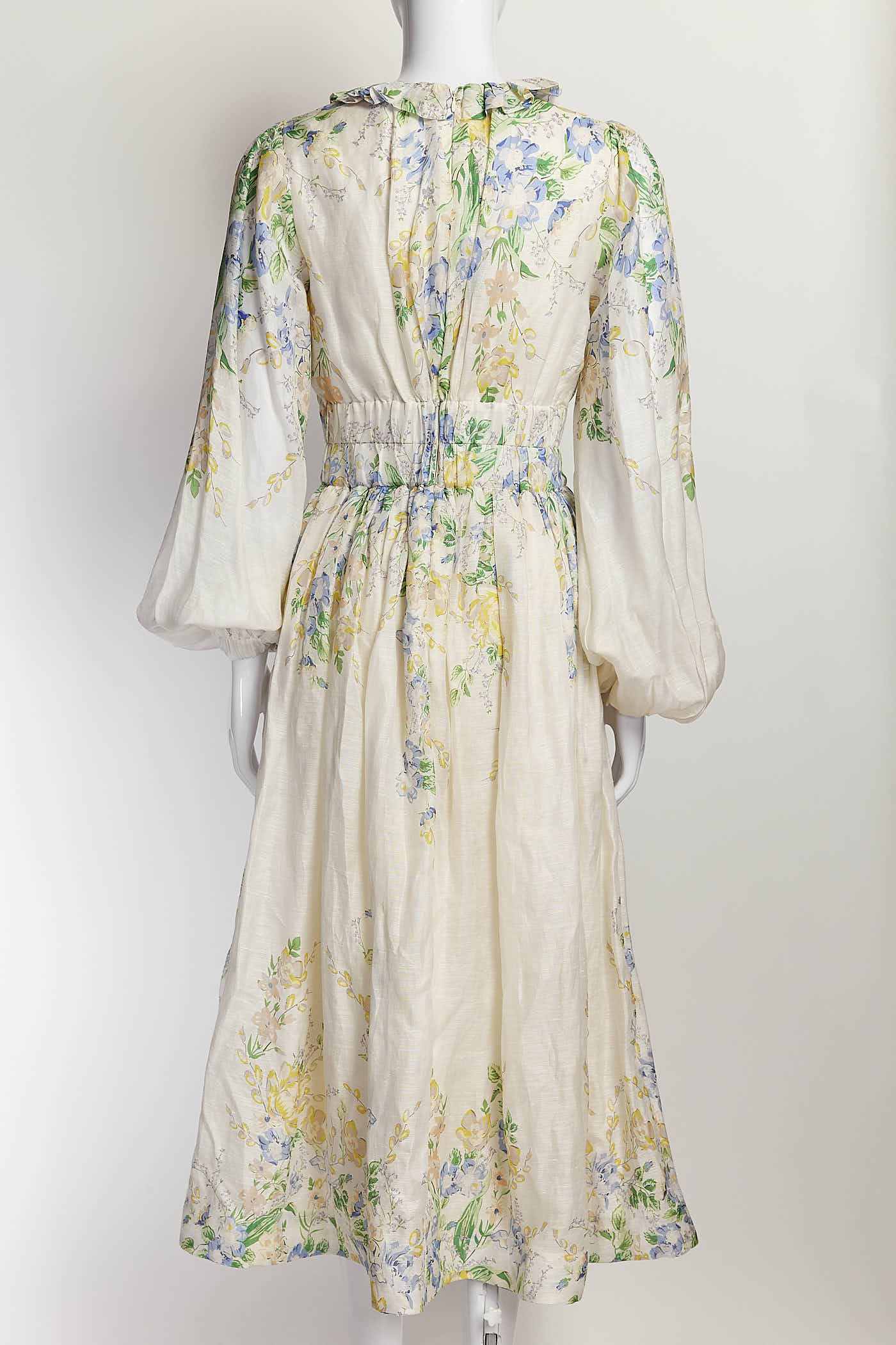 Zimmermann Floral Organza Gown AU 0