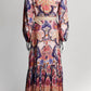Zimmermann Laurel Billow Floral-Print Linen Midi Dress 1
