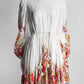 Zimmermann Mae Embellished Linen Mini Dress Floral Print 1