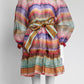 Zimmermann Multicolor Striped Dress XS