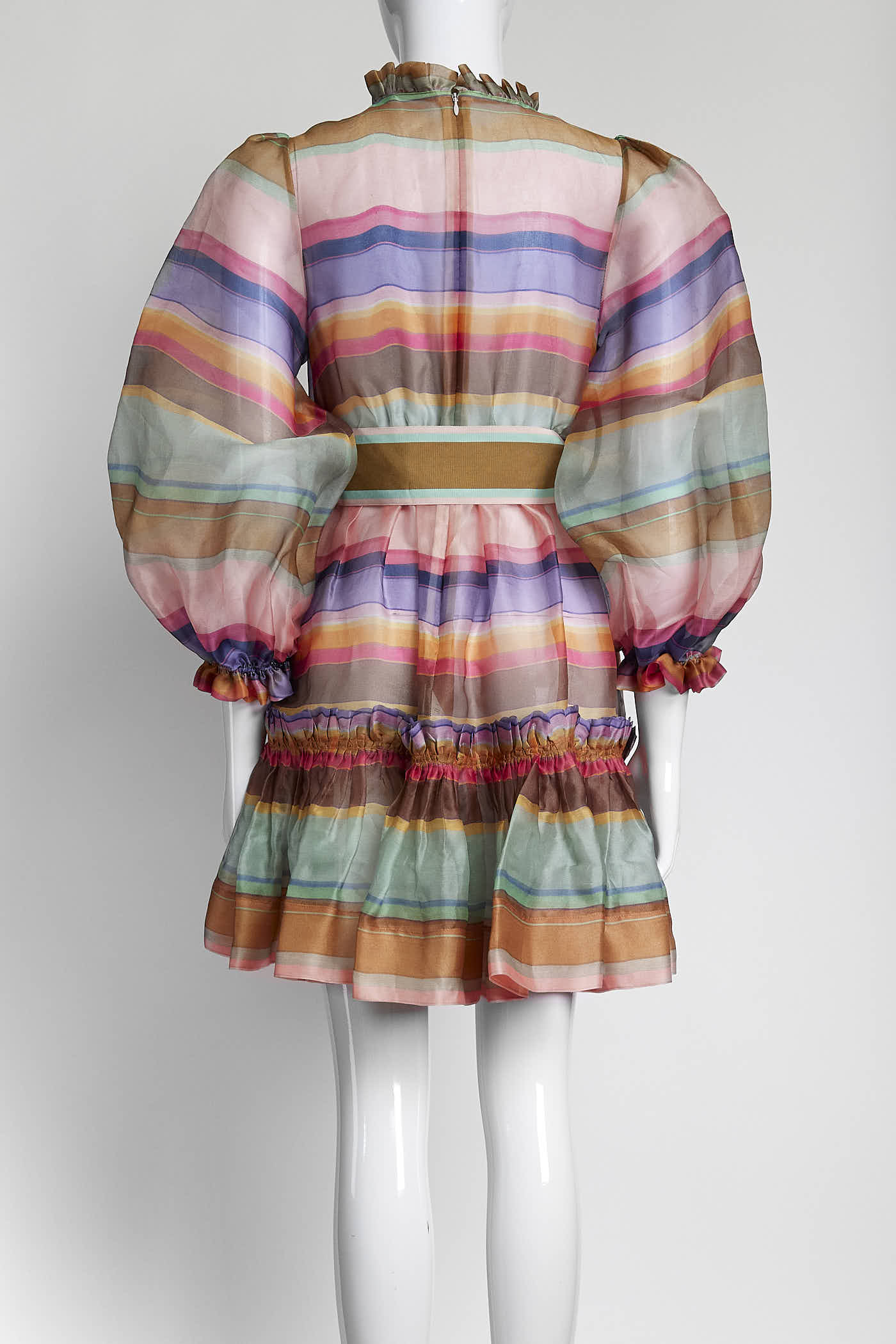 Zimmermann Multicolor Striped Dress XS
