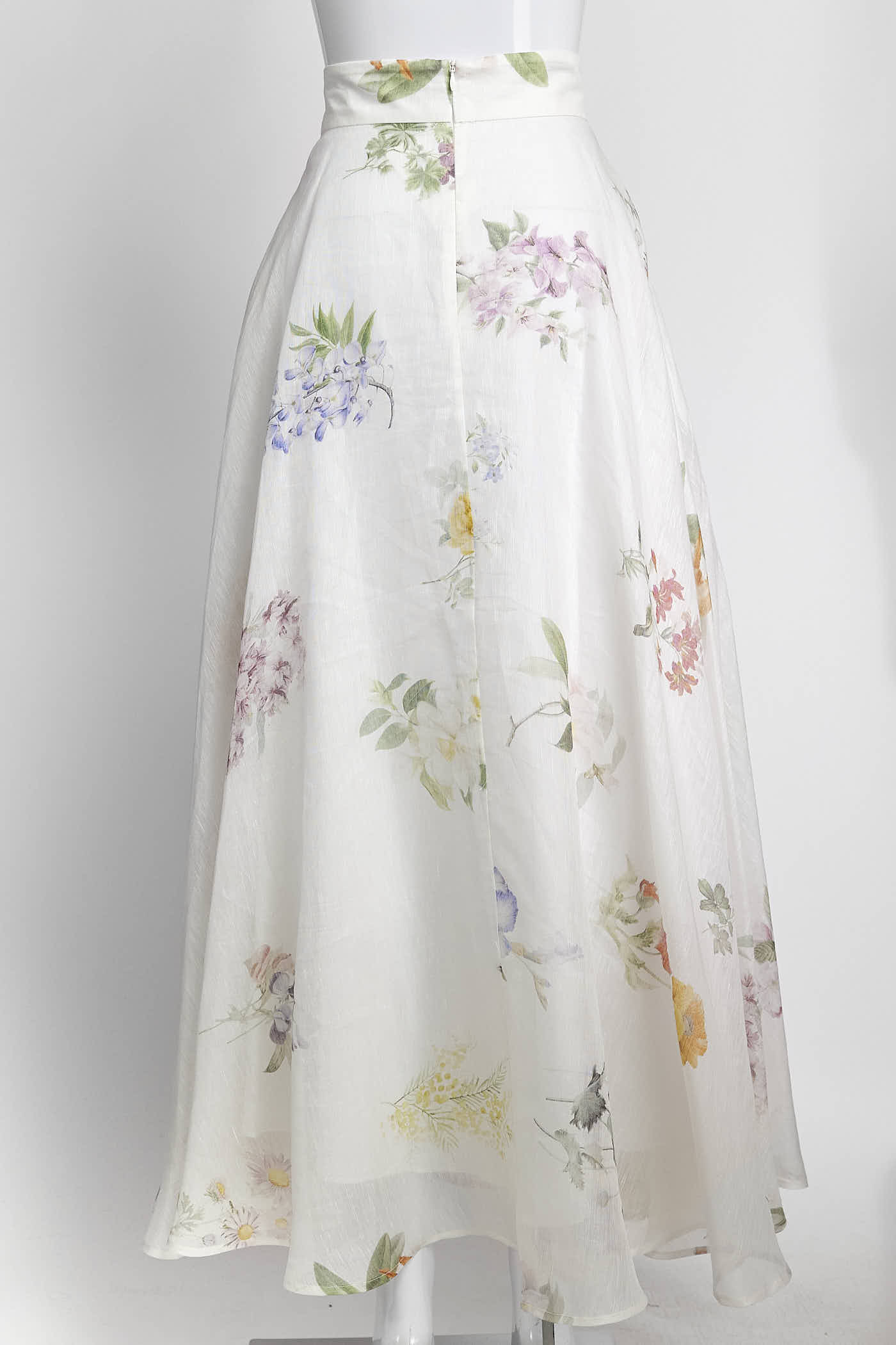 Zimmermann Natura Maxi Skirt Multicolored Floral Print 0