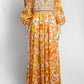 Zimmermann Orange Floral Printed Dress 2