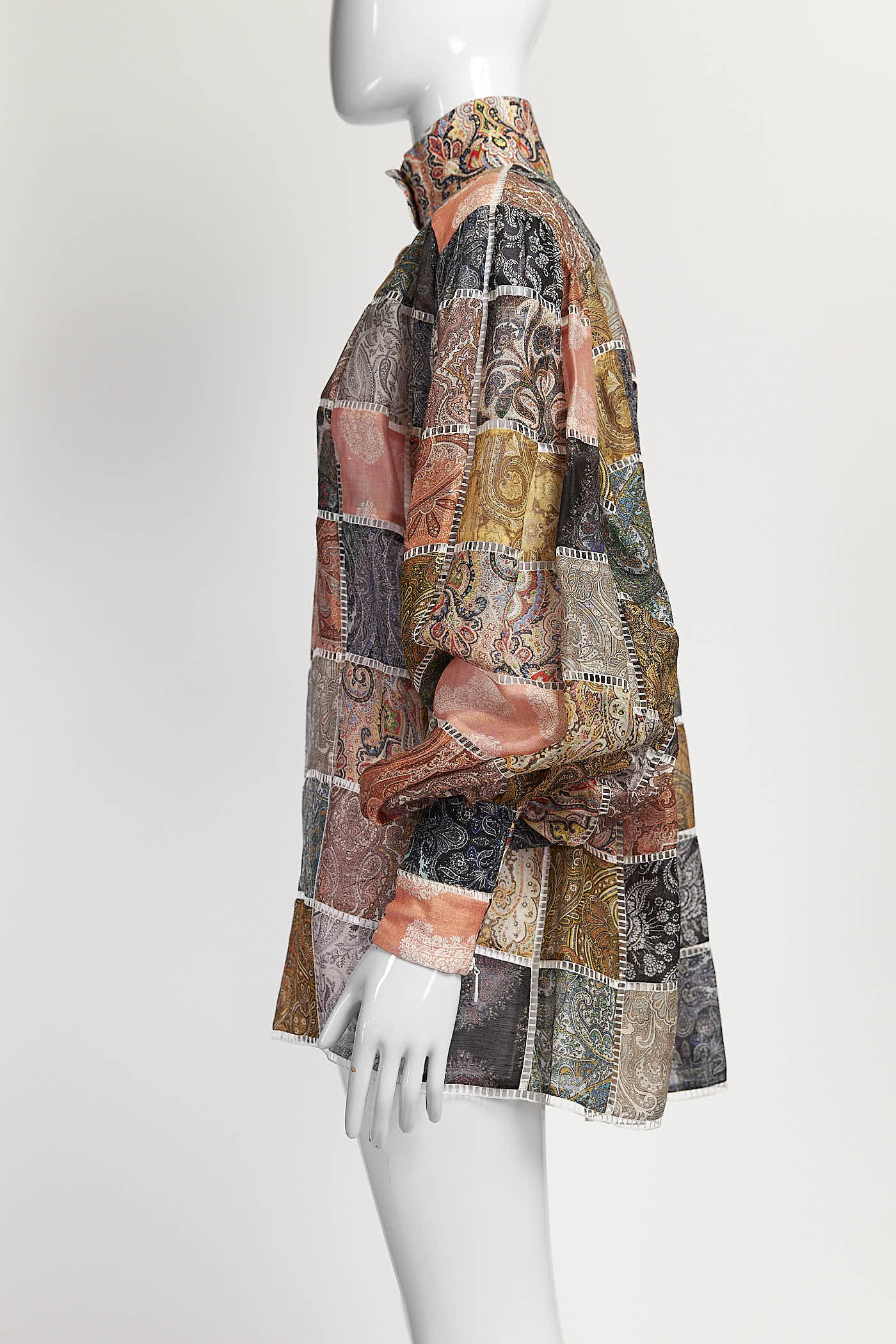 Zimmermann Patchwork Paisley Blouse AU0