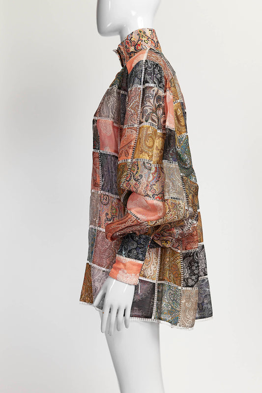 Zimmermann Patchwork Paisley Blouse AU0
