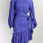 Zimmermann Purple LINEN Dress AU1