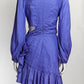 Zimmermann Purple LINEN Dress AU1