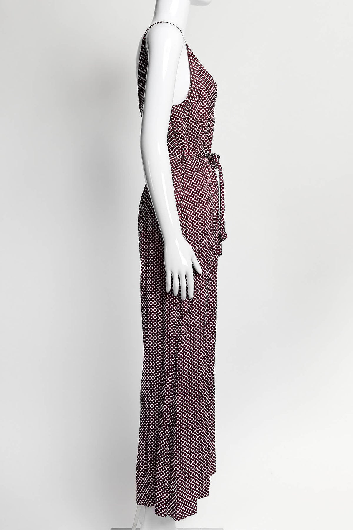 Zimmermann Red Polka Dot Jumpsuit 0
