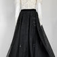 Zuhair Murad Black/White Cold-shoulder Embellished Gown IT 42