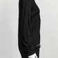 Yves Saint Laurent Black Leopard Detail Cardigan L