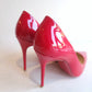 Christian Louboutin Red Patent Leather Heels 37