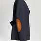 Prada Navy Blazer with Black Velvet Collar 44