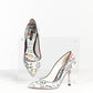 Dolce & Gabbana Graffiti White Heels 39