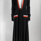 Maje Black Knit Belted Long Cardigan 2
