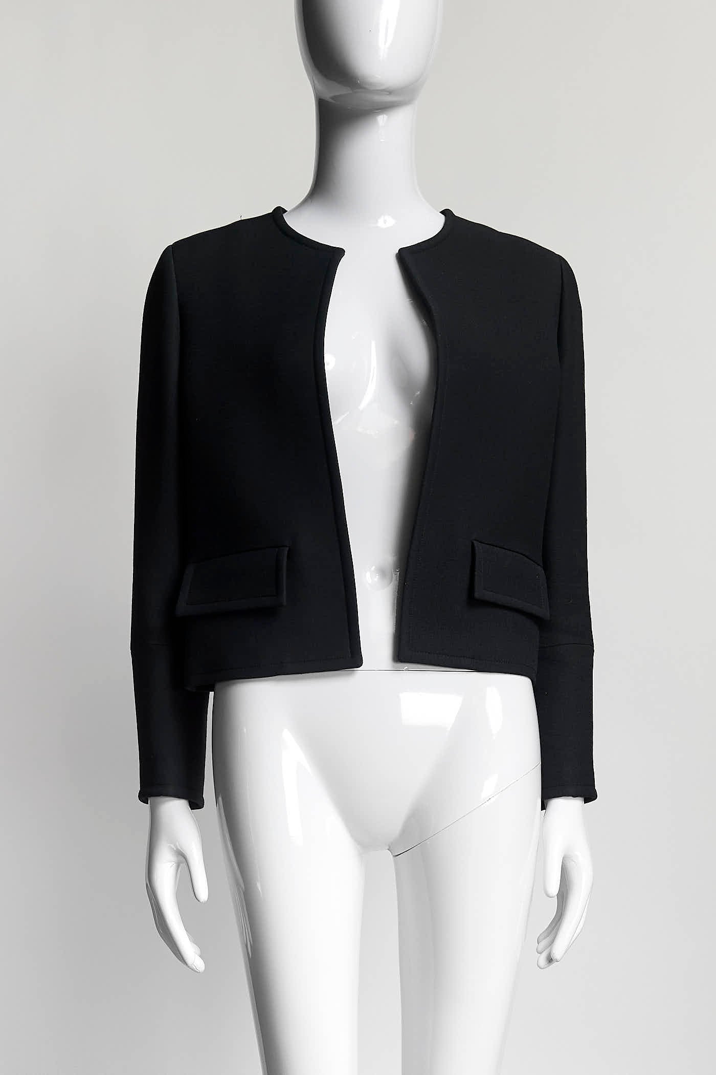 Christian Dior V12 Black Wool Jacket 36