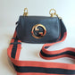Gucci Small Blondie Shoulder Bag w/Red Navy Strap