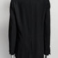 Saint Laurent Black Peaked Lapel Tuxedo Jacket 40