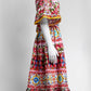 Dolce & Gabbana Mambo Print Flared Dress 40