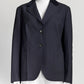 Prada Navy Blazer with Black Velvet Collar 44