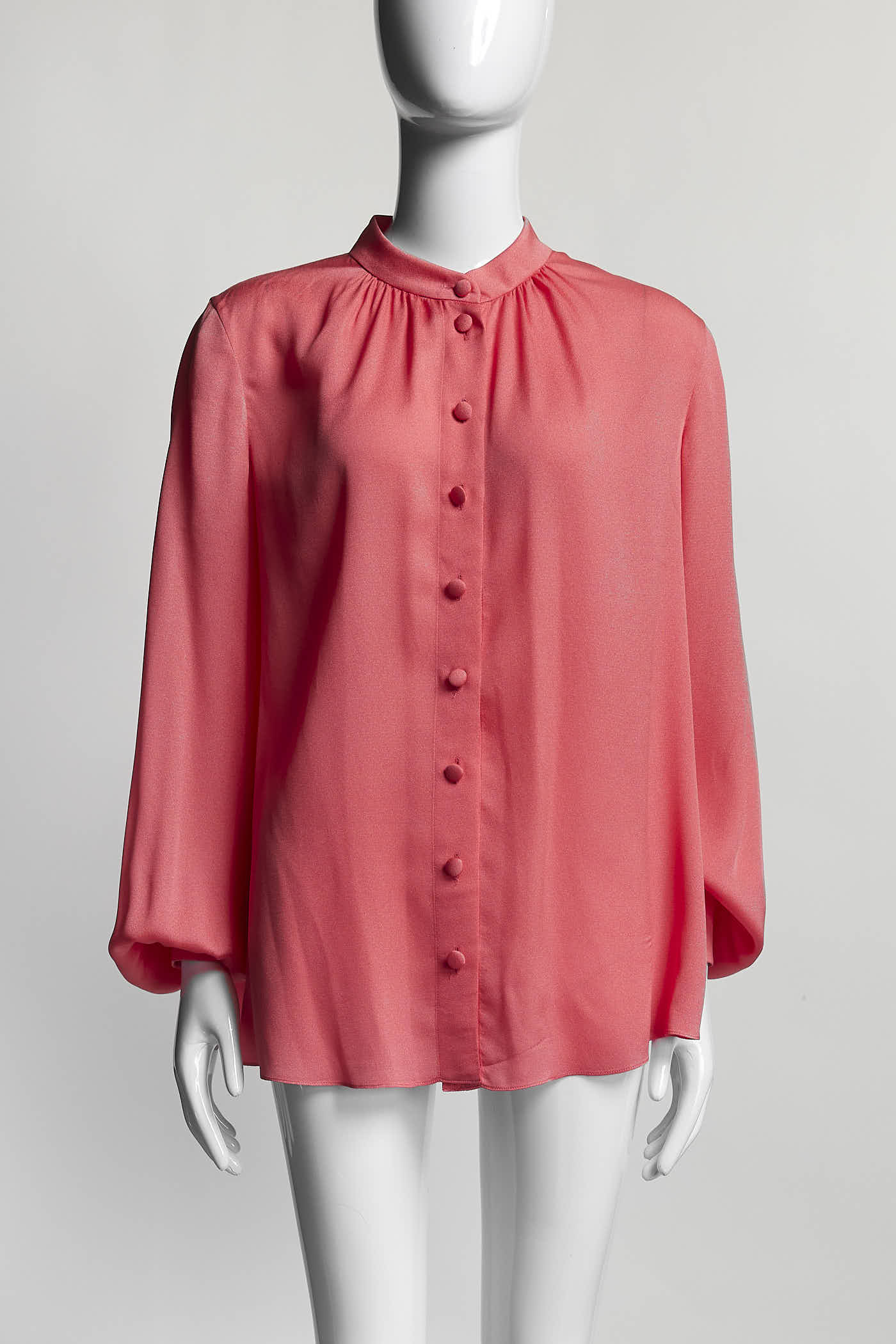 Lanvin PINK Silk Blouse 42
