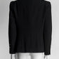 CHANEL Black Wool Double Buttons Jacket 42