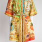 Alémais Yellow Pineapple Printed Dress 10