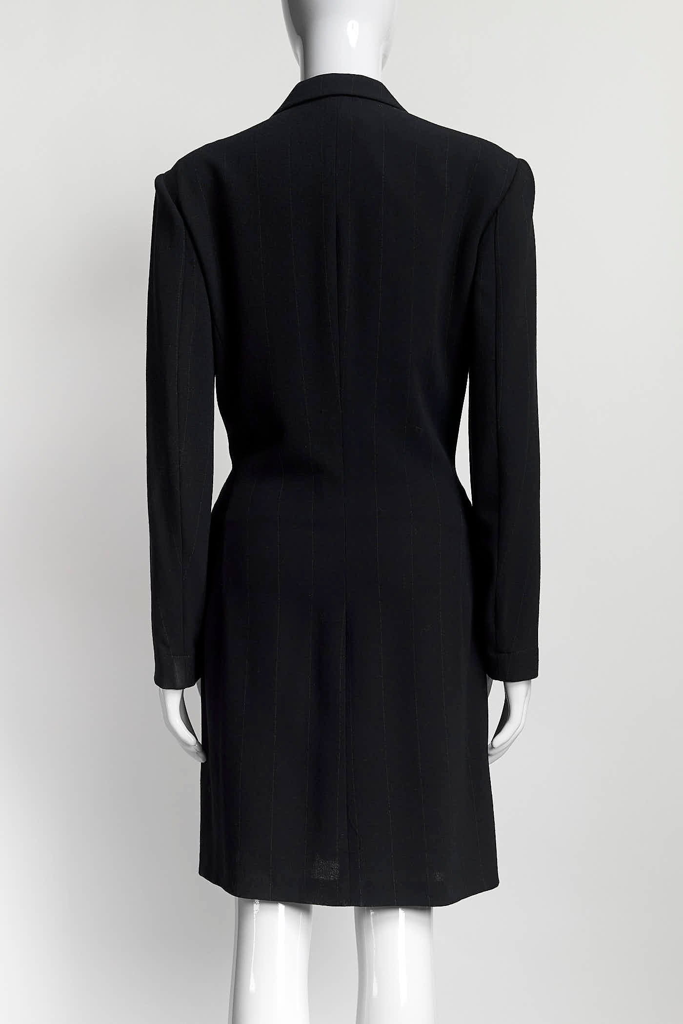 Jil Sander Navy Striped Dress 42