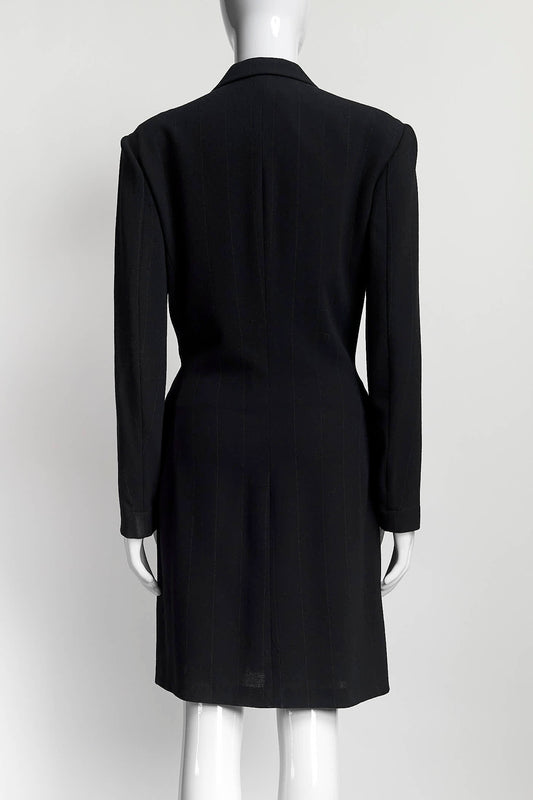 Jil Sander Navy Striped Dress 42