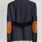 Prada Navy Blazer with Black Velvet Collar 44