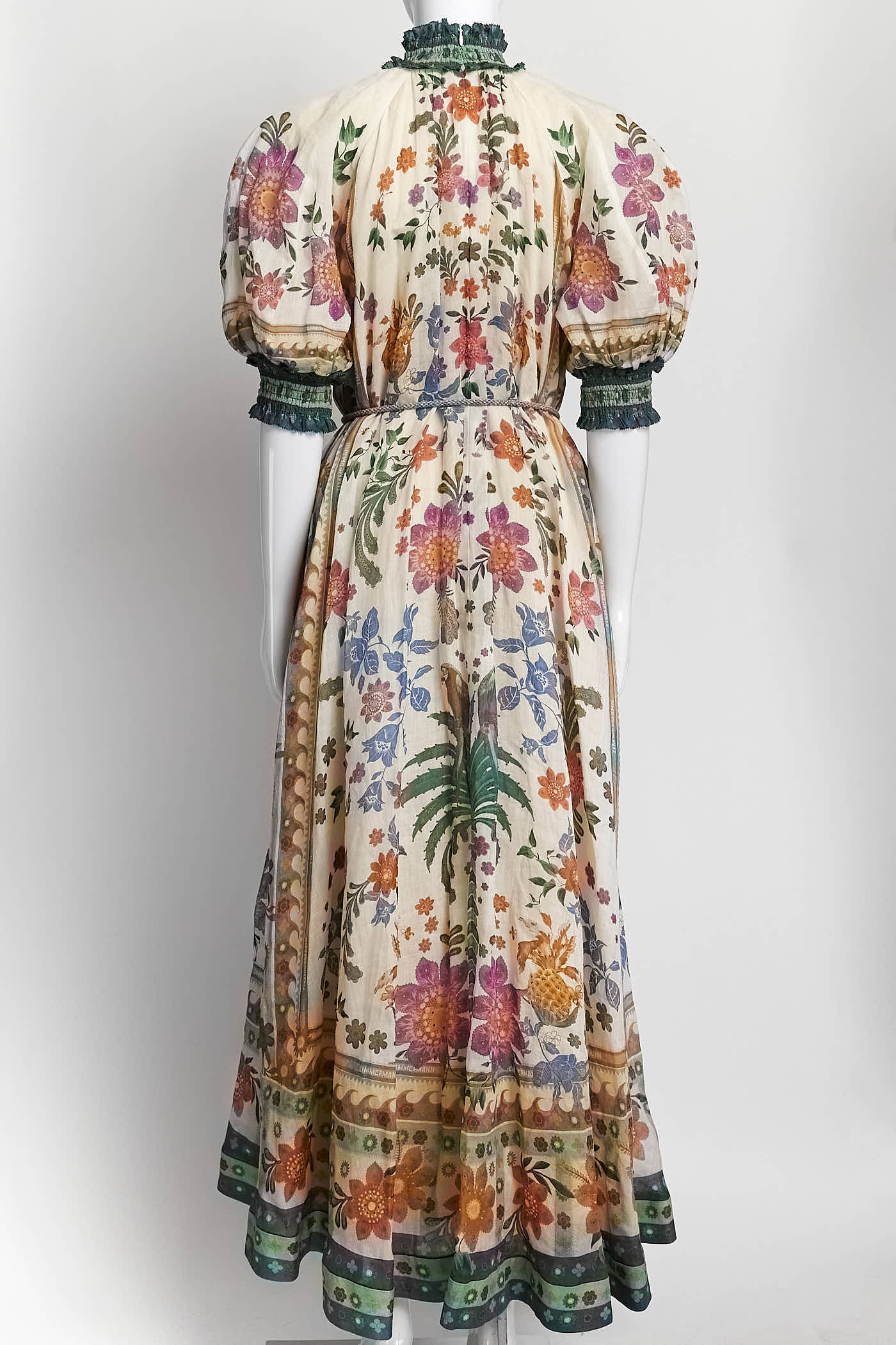 Zimmermann Ginger Swing Maxi Dress in Ramie 1