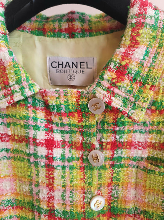 Chanel Multiple colors 1997 Vintage Jacket S