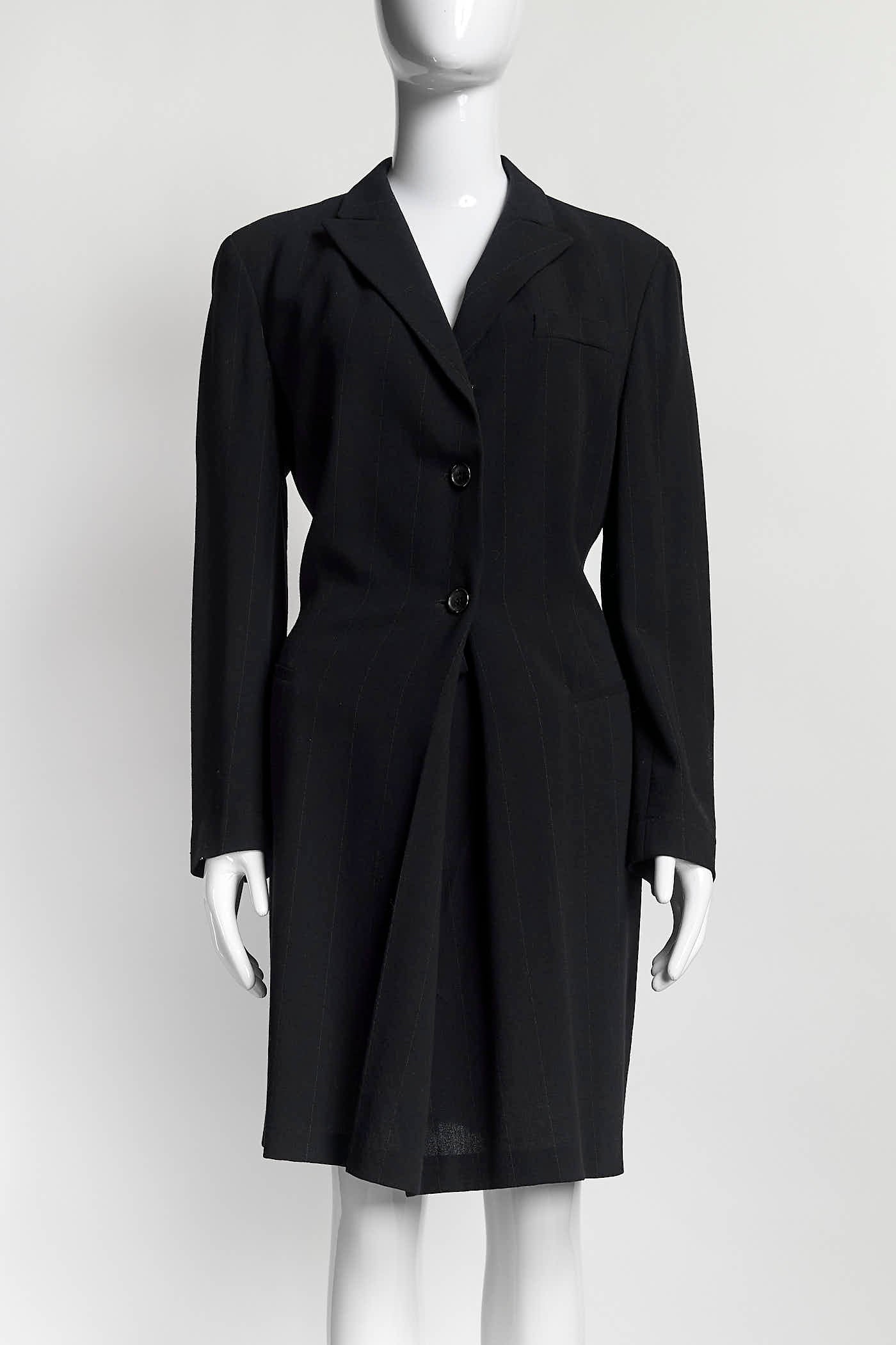 Jil Sander Navy Striped Dress 42
